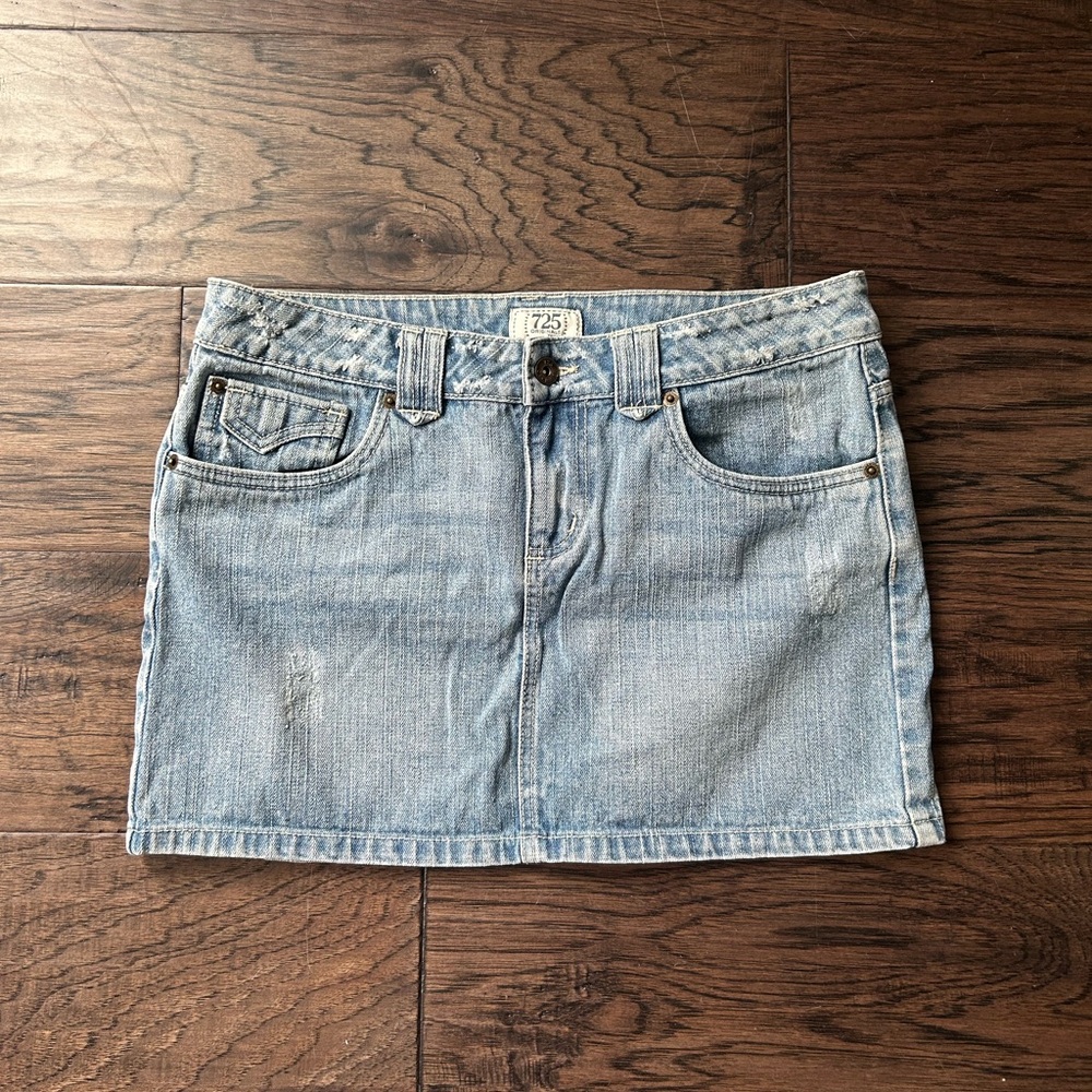 Denim Mini Skirt